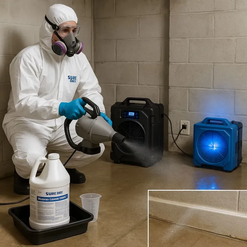 Sanitization and Odor Removal process in Star City, WV